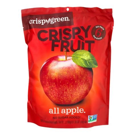 Crispy Green Crispy Fruit Freeze Dried Apples, 6 ct / 0.35 oz - Harris Teeter