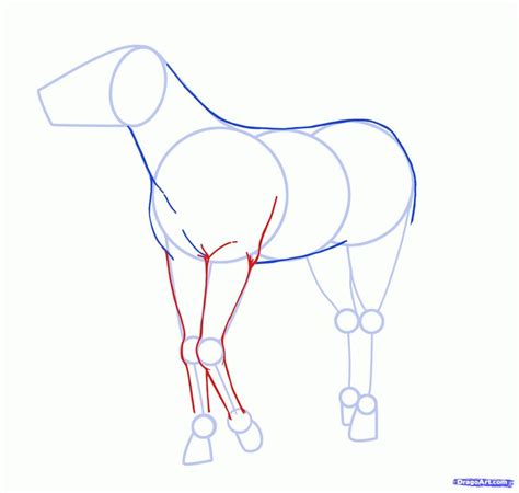 how to draw anime horses step 6 | Anime drawings, Horse drawings, Drawings