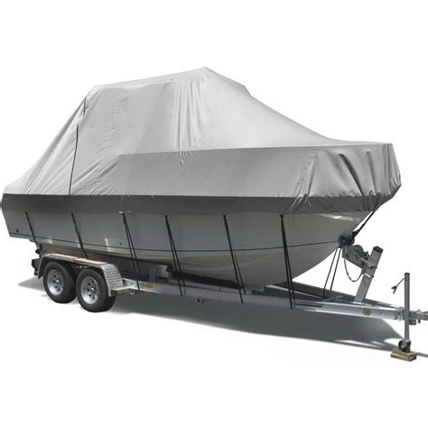 25-27ft Boat Cover Trailerable Jumbo 600D Waterproof Marine Heavy Duty ...