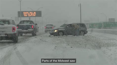 Winter Storm Freezes Roads On Big Travel Day - Videos from The Weather Channel