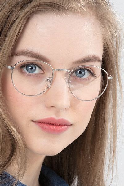 Epilogue Oval Silver Full Rim Eyeglasses | Eyebuydirect | Fashion eye ...