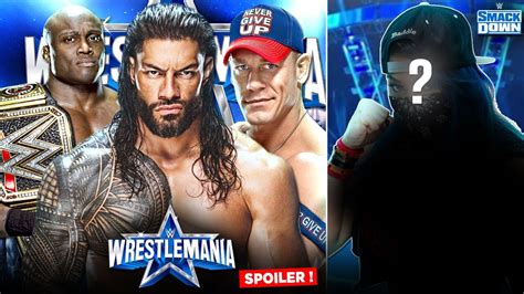 WWE WRESTLEMANIA 38 BIG ! Spoiler Leaked, Wrestlemania 38 2 Night Show ...