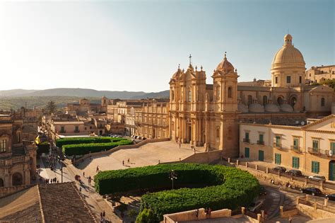 Noto, Sicily; a beautiful Baroque town and UNESCO site