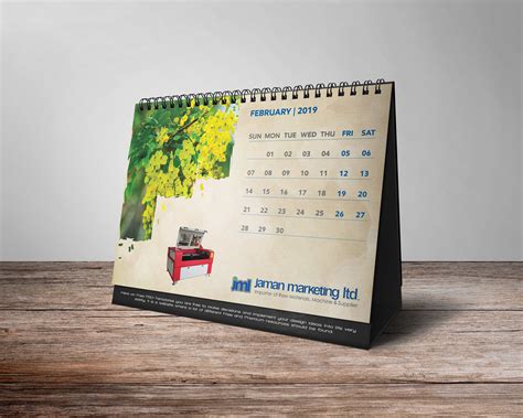 Desk Calendar on Behance