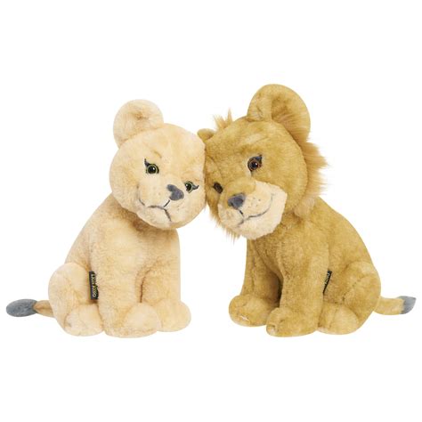 Buy Just Play Disney's The Lion King Nuzzling Simba & Nala Plush - Amazon Exclusive Online at ...