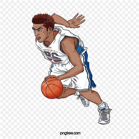 Cartoon Basketball Player PNG Image, Cartoon Basketball Players ...