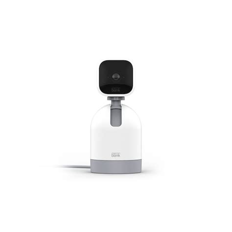 Blink Mini Pan-Tilt Camera - Rotating Indoor Plug-in Smart Security Camera - Works with Alexa ...