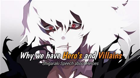 Shigaraki Speech About Heroes l Boku No Hero Academia - YouTube