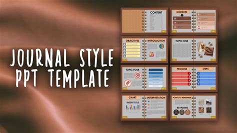 Journal Style PowerPoint Template - YouTube