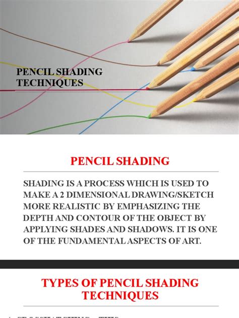 Pencil Shading Techniques | PDF