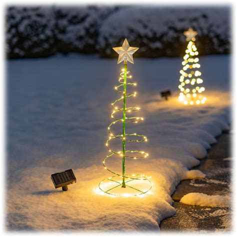 MorningSave: Touch of Eco Small Merry Lite Solar Powered LED Christmas Tree