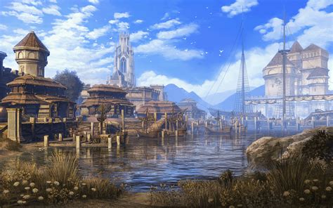 The Gold Coast - Loading Screen from ESO : r/ElderScrolls