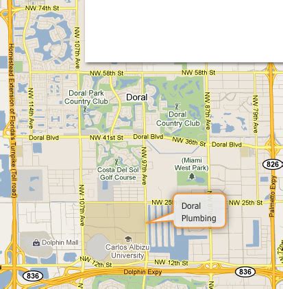 Doral Florida Map