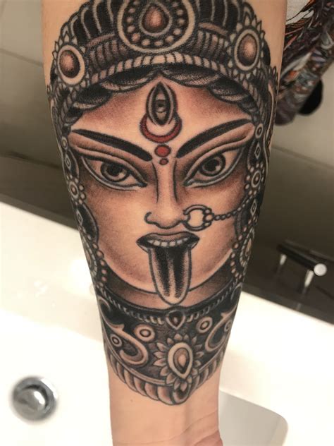 My kali ma ️🙌🏻 ️ | Skull tattoo, Polynesian tattoo, Tattoos