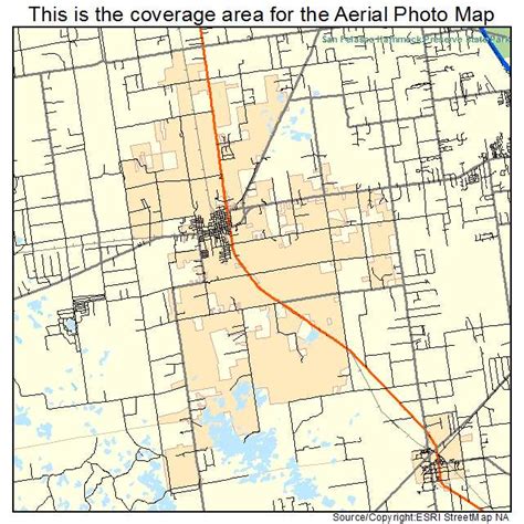 Aerial Photography Map of Newberry, FL Florida