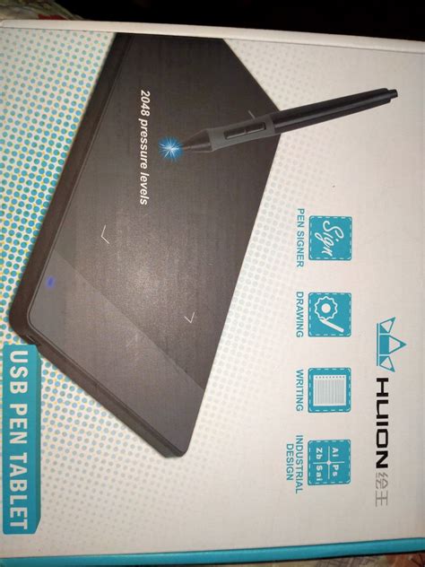 HUION USB Pen Tablet, Computers & Tech, Desktops on Carousell