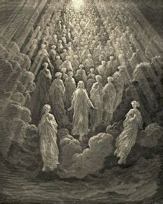 Dante's Divine Comedy - the host of myriad glowing souls (Gustave Doré, 1868) Gustave Dore, Paul ...