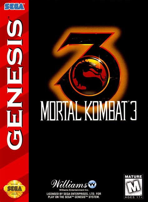 Mortal Kombat 3 - Sega Genesis (SG) ROM - Download