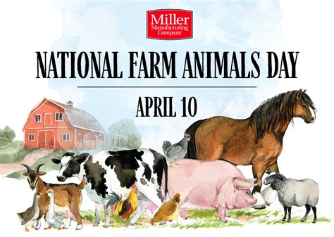 National Farm Animals Day (April 10)