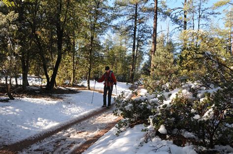 Arizona Hiking: SNOW HIKING IN PAYSON