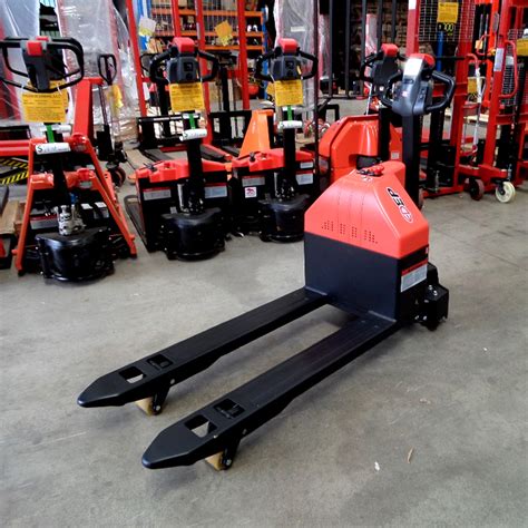 Full Electric Narrow Pallet Jack | 1.5 Ton Pallet Jack Australia | Electric Pallet Jacks - Semi ...