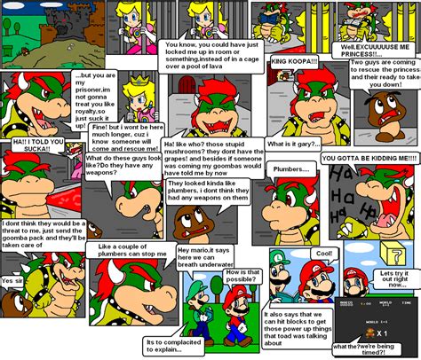 super mario bros page 9 by Nintendrawer on DeviantArt