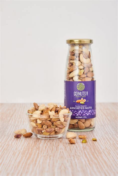 Buy Salted Roasted Assorted Nuts - Mix of Roasted Almonds, Cashews and Pistachios – Go Nuts ...