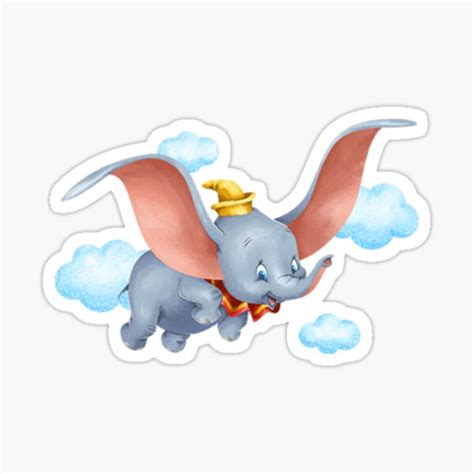 "Dumbo - Baby Elephant " Sticker for Sale by xmarti | Redbubble