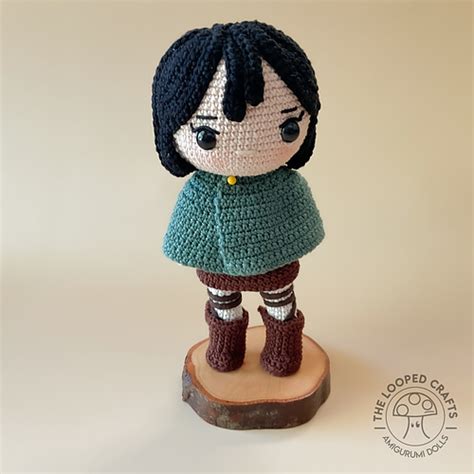 Ravelry: Mikasa Attack on Titan pattern by Aimy Fernandez