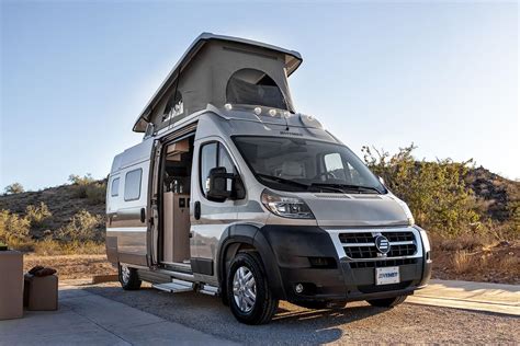 Roomy pop-top camper van sleeps the active, nomadic family of 5