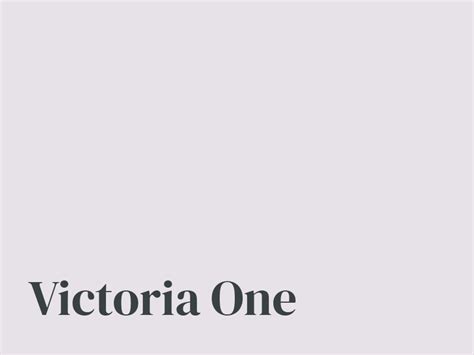 Victoria One