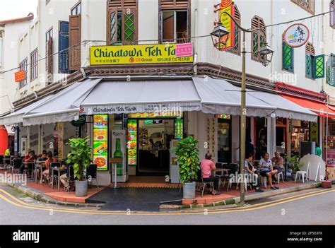 Chinatown Teh Tarik restaurant in Chinatown, Singapore Stock Photo - Alamy