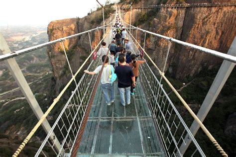 Glass bridge opens in Hunan - All Photos - UPI.com