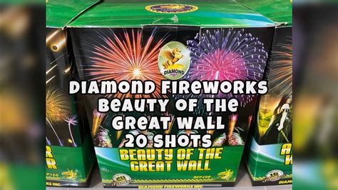 Diamond Fireworks 20 shots Premium - Beauty of the Great Wall # ...