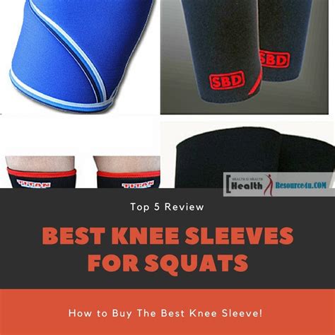 Best Knee Sleeves For Squats - Top 5 Review And Picks