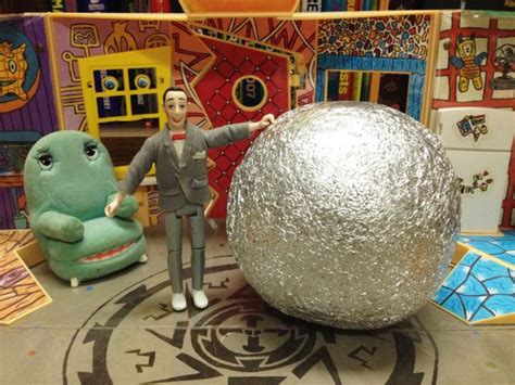 Jamie-Lee’s-Foil-Ball-with-Pee-wee-Herman-Toy-Pee-wee’s-Playhouse - Pee ...