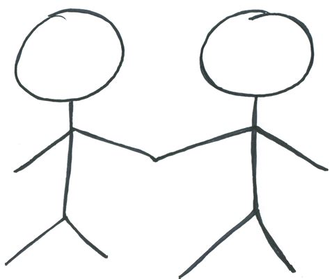 Stick People Holding Hands - ClipArt Best