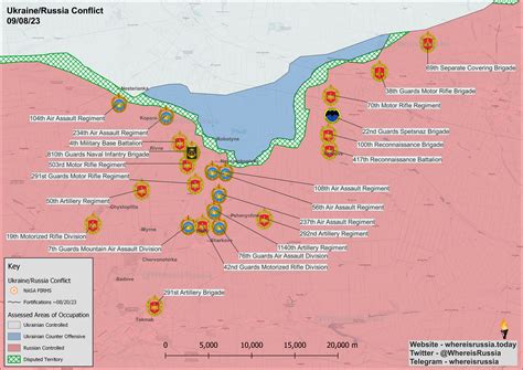 Russian units tasked with defending Verbove have retreated further east/south-east throughout ...