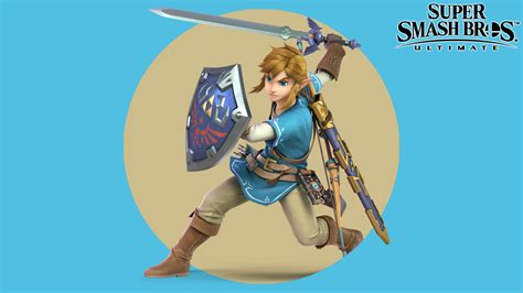 Link Super Smash Bros Ultimate The Legend Of Zelda Wallpaper ...