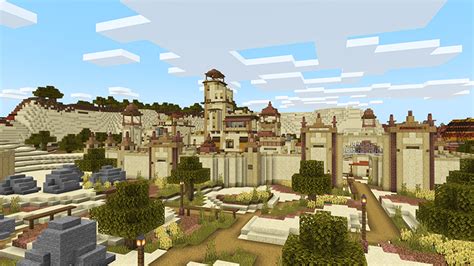 Mega Desert Village by Gearblocks (Minecraft Marketplace Map ...