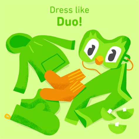 Duolingo - When your Halloween costume is as last-minute...