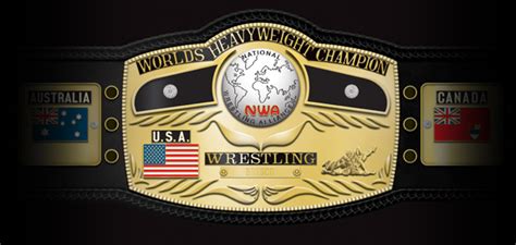 Mid-Atlantic Gateway: Incredible Art: The NWA World Title Belt Recreated