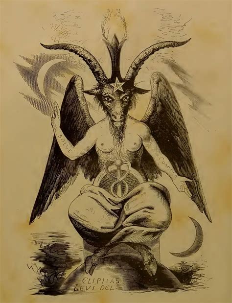 Goat That Looks Like Baphomet