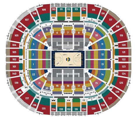 Vivint Arena Jazz Seating Chart - Arena Seating Chart