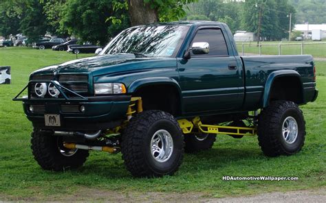 Jacked Up Dodge Ram 4x4 HD desktop wallpaper : Widescreen : High ...