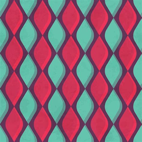 Premium Vector | Vintage geometric seamless pattern