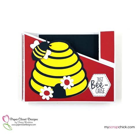 Beehive Wiper Card - My Scrap Chick