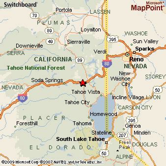 Where is Truckee, California? see area map & more