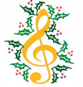 christmas music note clipart - Clip Art Library