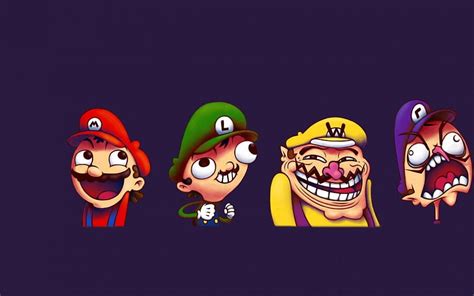 Troll Face Background - Mario Meme - - - Tip HD duvar kağıdı | Pxfuel